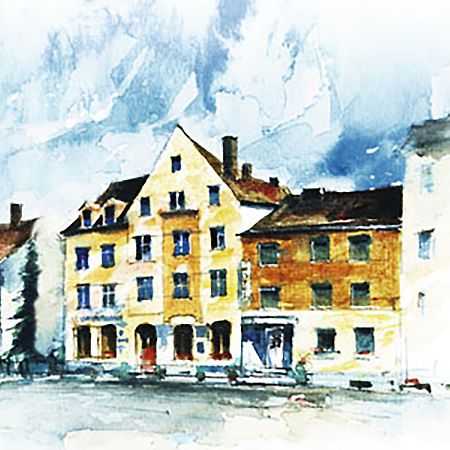 Hotel Augsburg Goldener Falke Экстерьер фото